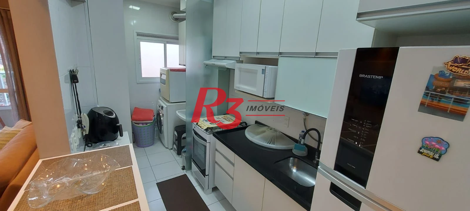 Apartamento com 2 dormitórios para alugar, 63 m² por R$ 5.890,00/mês - Campo Grande - Santos/SP