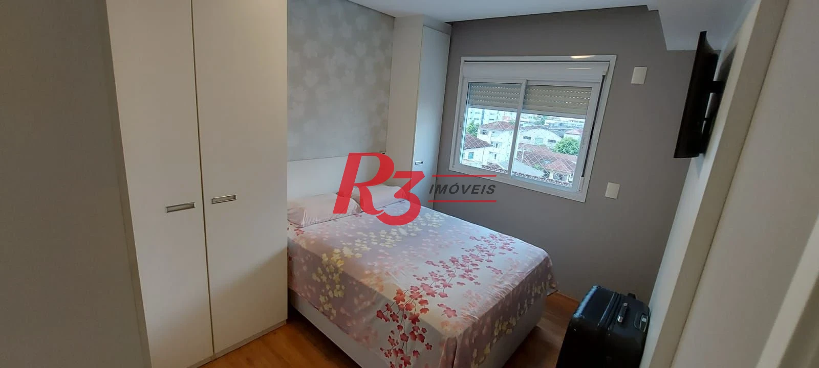 Apartamento com 2 dormitórios para alugar, 63 m² por R$ 5.890,00/mês - Campo Grande - Santos/SP