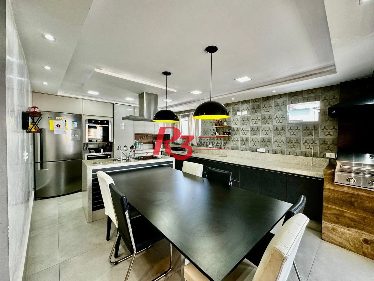 Cobertura com 3 dormitórios à venda, 289 m² por R$ 2.200.000,00 - Ponta da Praia - Santos/SP