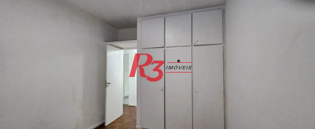 Apartamento com 3 dormitórios para alugar, 161 m² por R$ 6.000,00/mês - Gonzaga - Santos/SP