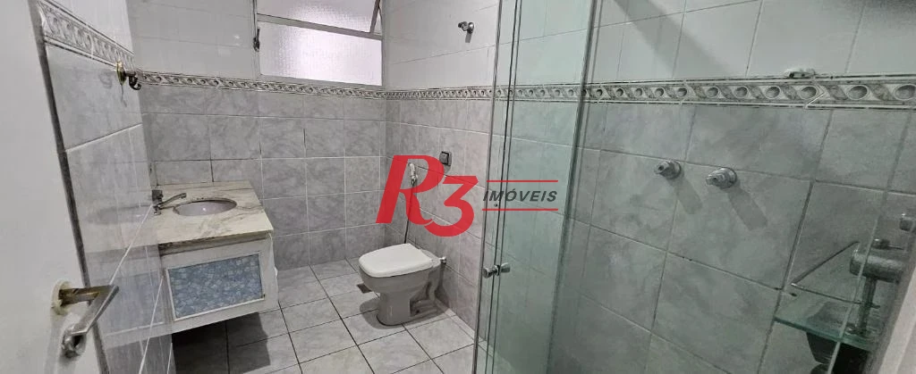 Apartamento com 3 dormitórios para alugar, 161 m² por R$ 6.000,00/mês - Gonzaga - Santos/SP