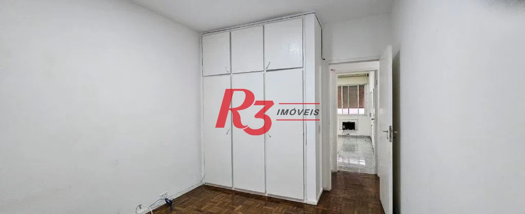 Apartamento com 3 dormitórios para alugar, 161 m² por R$ 6.000,00/mês - Gonzaga - Santos/SP