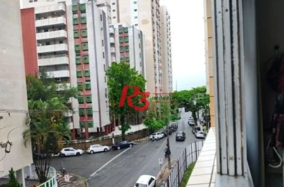 Apartamento à venda, 40 m² por R$ 320.000,00 - Gonzaga - Santos/SP