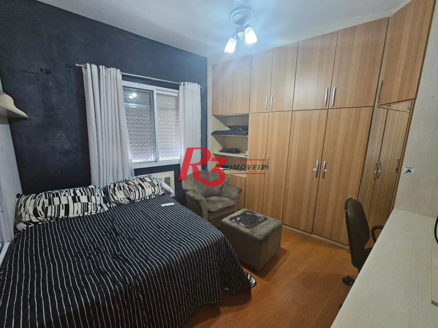 Apartamento com 2 dormitórios para alugar, 87 m² por R$ 4.000,00/mês - Campo Grande - Santos/SP