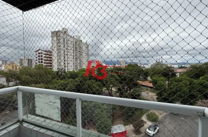 Apartamento com 3 dormitórios à venda, 70 m² por R$ 585.000,00 - Aparecida - Santos/SP