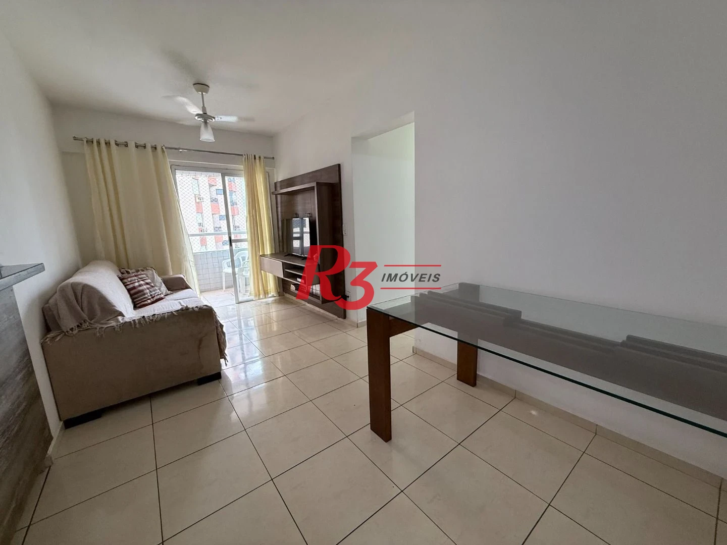Apartamento com 3 dormitórios à venda, 70 m² por R$ 585.000,00 - Aparecida - Santos/SP