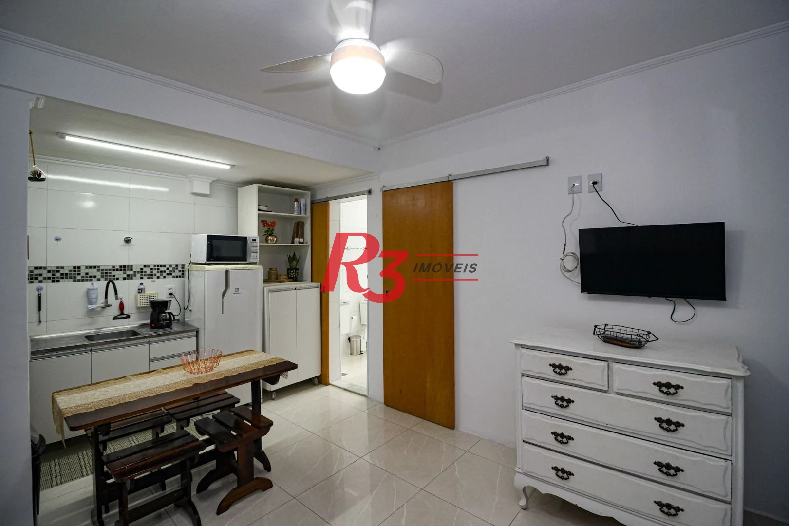 Apartamento para alugar, 58 m² por R$ 4.000,00/mês - Aparecida - Santos/SP