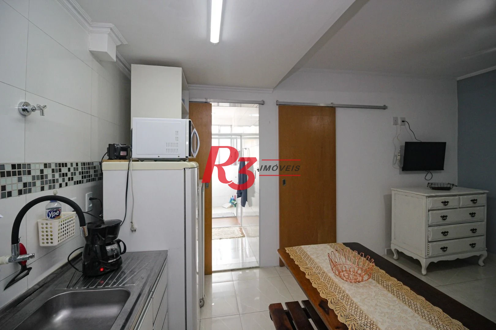 Apartamento para alugar, 58 m² por R$ 4.000,00/mês - Aparecida - Santos/SP