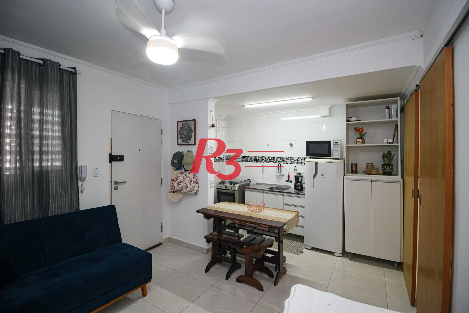 Apartamento para alugar, 58 m² por R$ 4.000,00/mês - Aparecida - Santos/SP