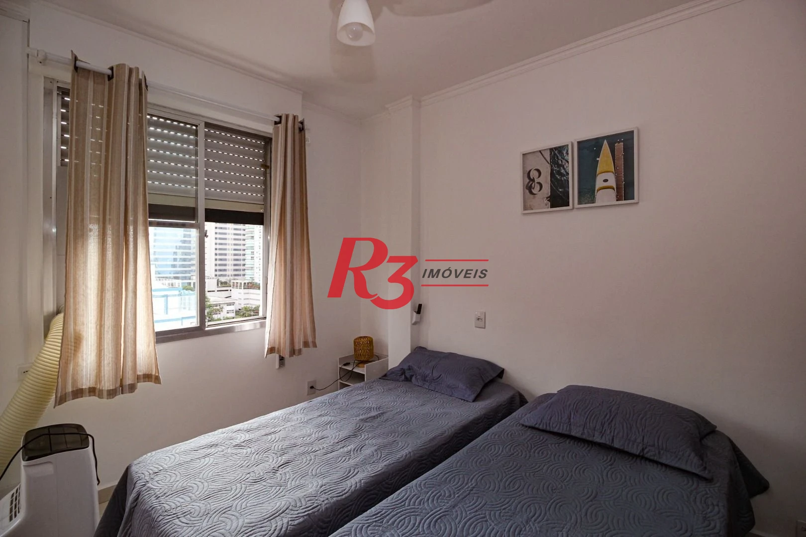 Apartamento para alugar, 58 m² por R$ 4.000,00/mês - Aparecida - Santos/SP