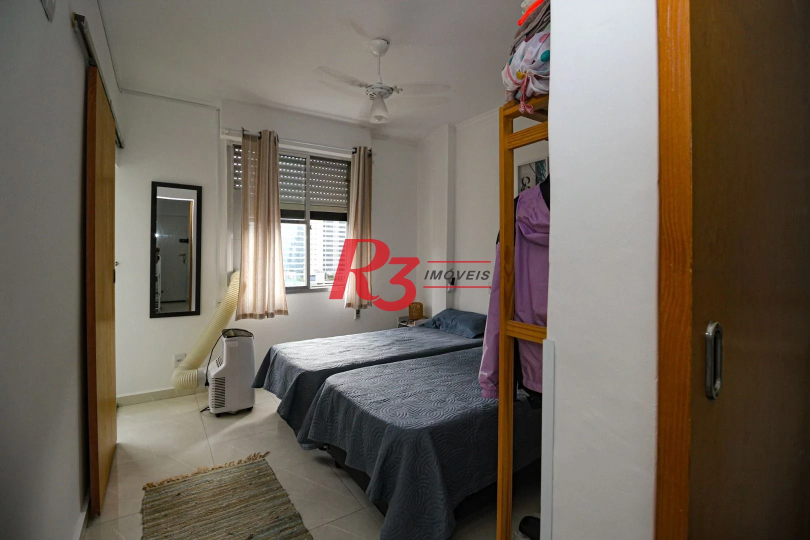 Apartamento para alugar, 58 m² por R$ 4.000,00/mês - Aparecida - Santos/SP