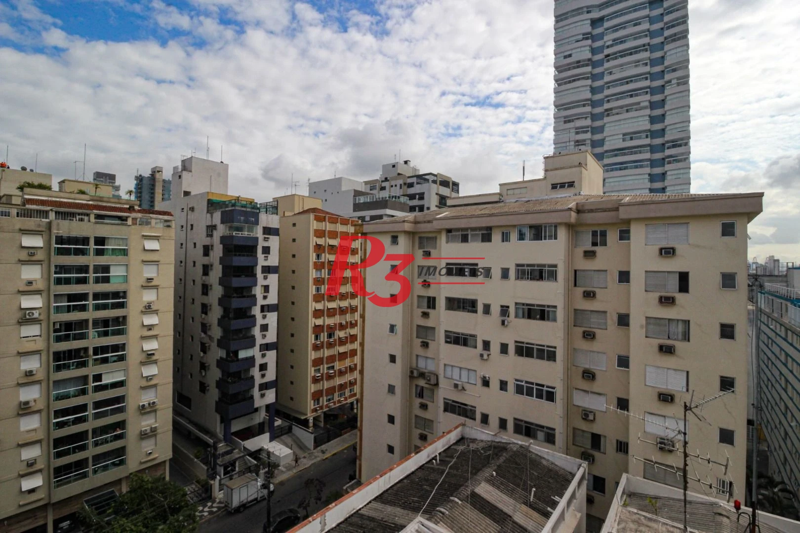 Apartamento para alugar, 58 m² por R$ 4.000,00/mês - Aparecida - Santos/SP