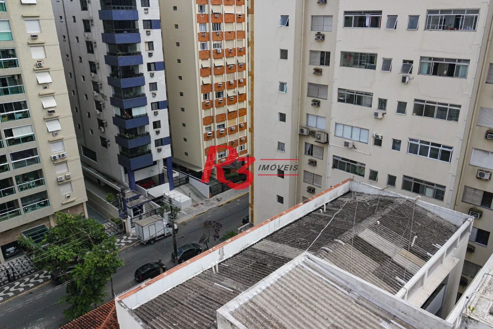Apartamento para alugar, 58 m² por R$ 4.000,00/mês - Aparecida - Santos/SP