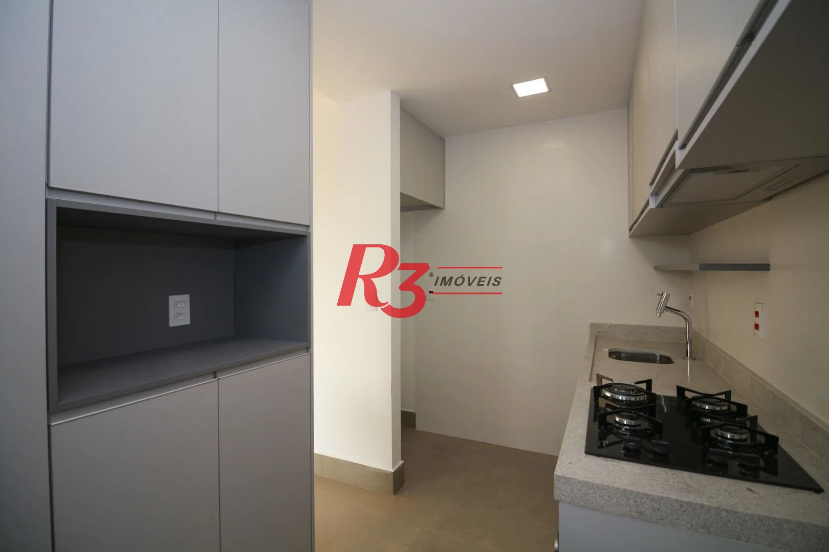 Apartamento com 1 dormitório, 54 m² - venda por R$ 830.000,00 ou aluguel por R$ 6.009,00/mês - Boqueirão - Santos/SP