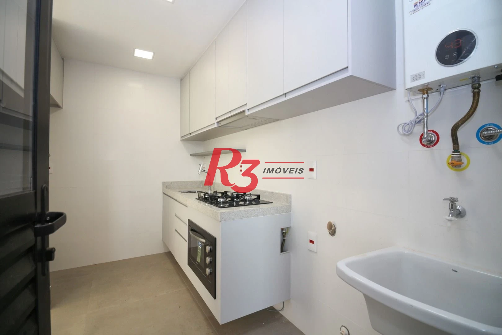 Apartamento com 1 dormitório, 54 m² - venda por R$ 830.000,00 ou aluguel por R$ 6.009,00/mês - Boqueirão - Santos/SP