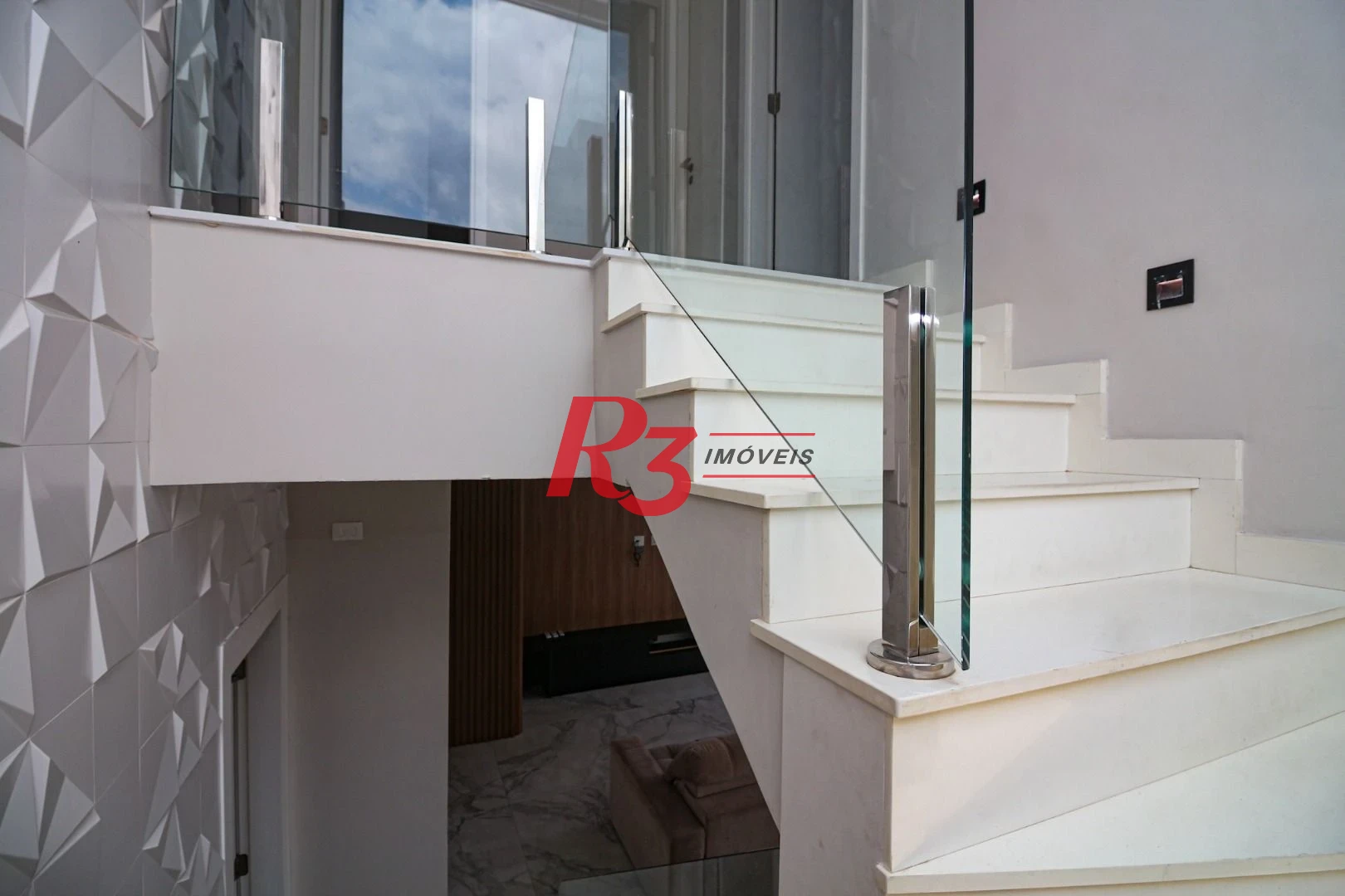 Apartamento Duplex com 3 dormitórios, 217 m² - venda por R$ 3.800.000,00 ou aluguel por R$ 35.000,00/mês - Boqueirão - Santos/SP