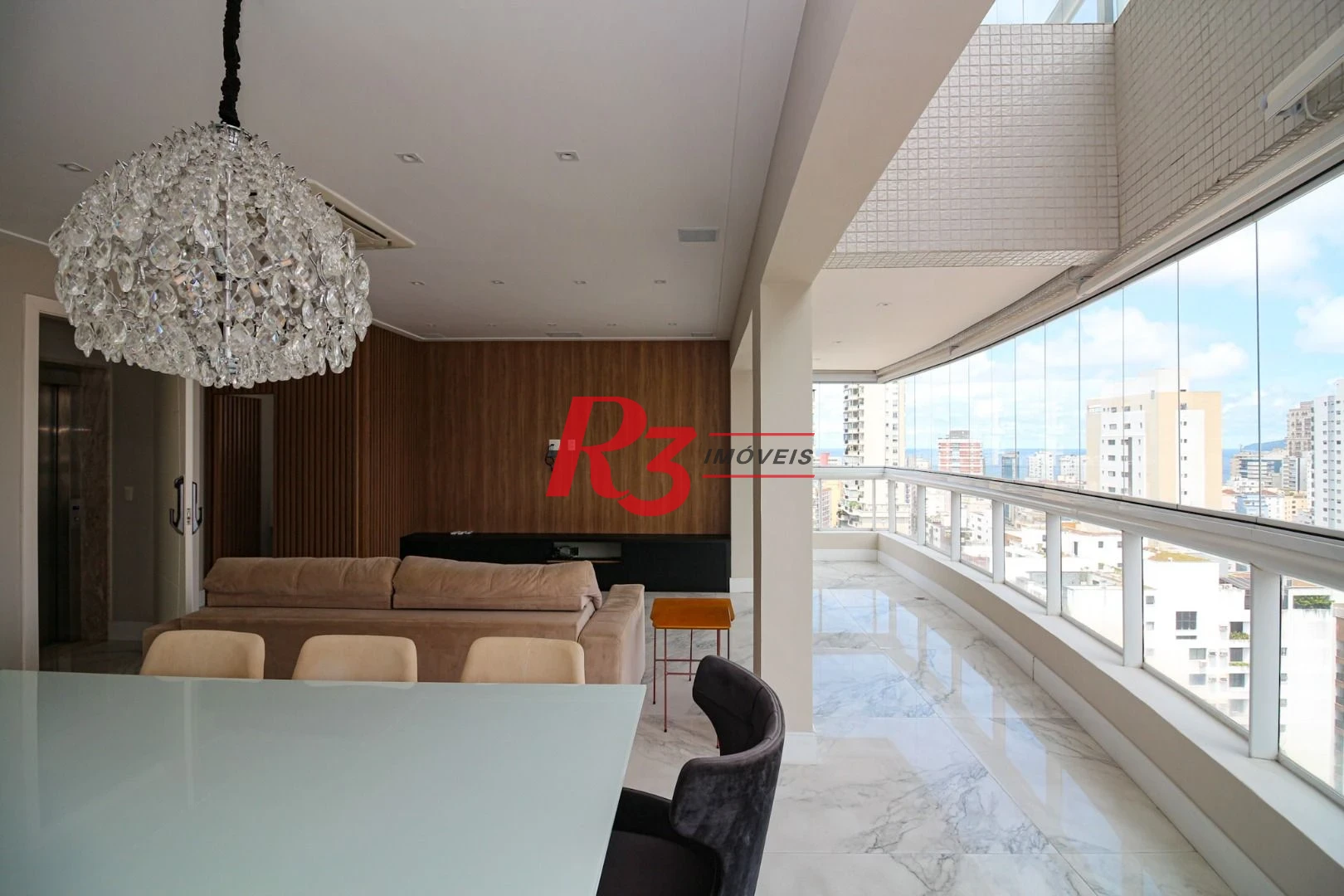 Apartamento Duplex com 3 dormitórios, 217 m² - venda por R$ 3.800.000,00 ou aluguel por R$ 35.000,00/mês - Boqueirão - Santos/SP
