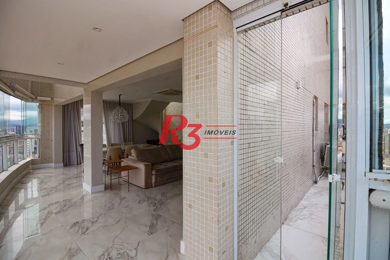 Apartamento Duplex com 3 dormitórios, 217 m² - venda por R$ 3.800.000,00 ou aluguel por R$ 35.000,00/mês - Boqueirão - Santos/SP
