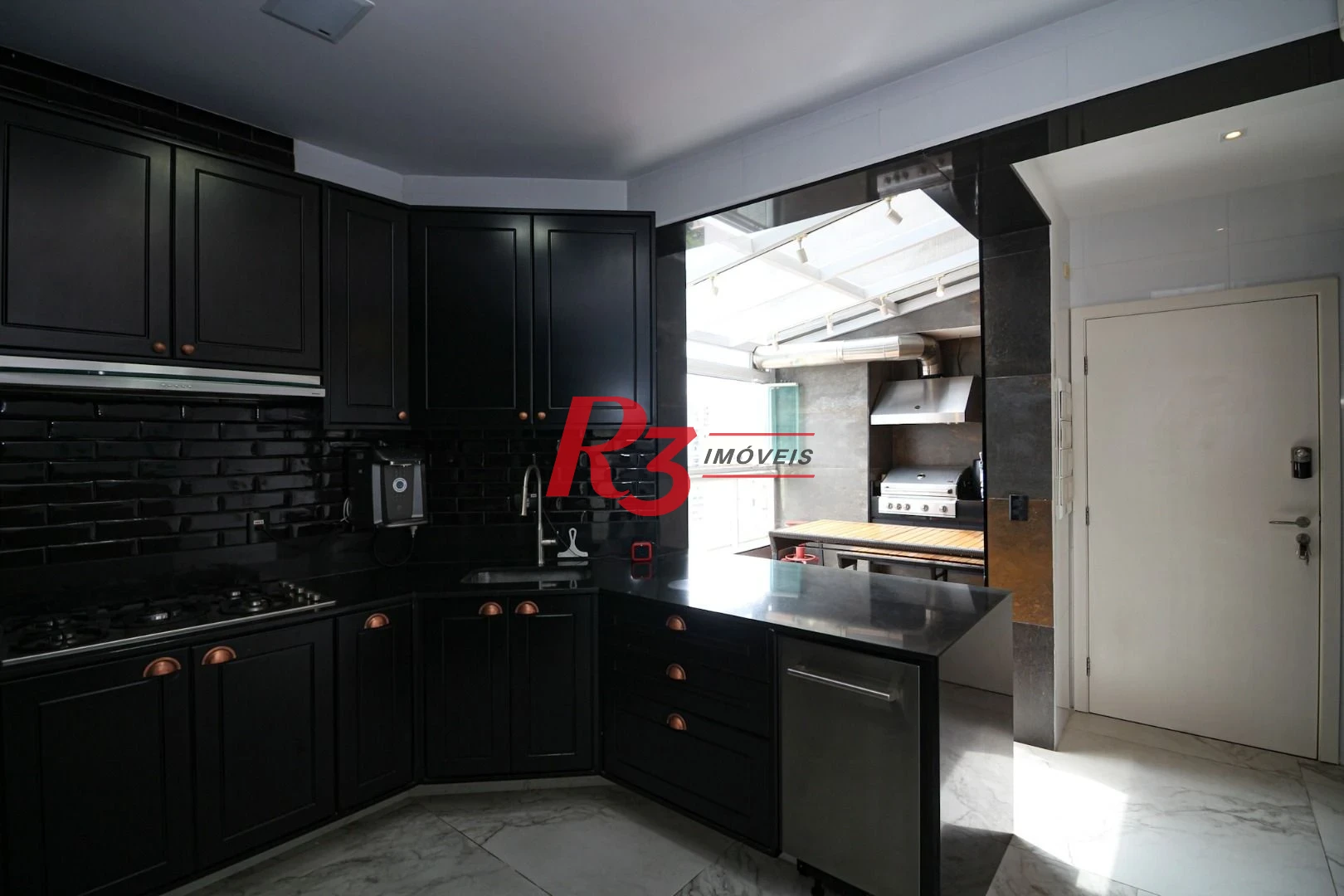 Apartamento Duplex com 3 dormitórios, 217 m² - venda por R$ 3.800.000,00 ou aluguel por R$ 35.000,00/mês - Boqueirão - Santos/SP