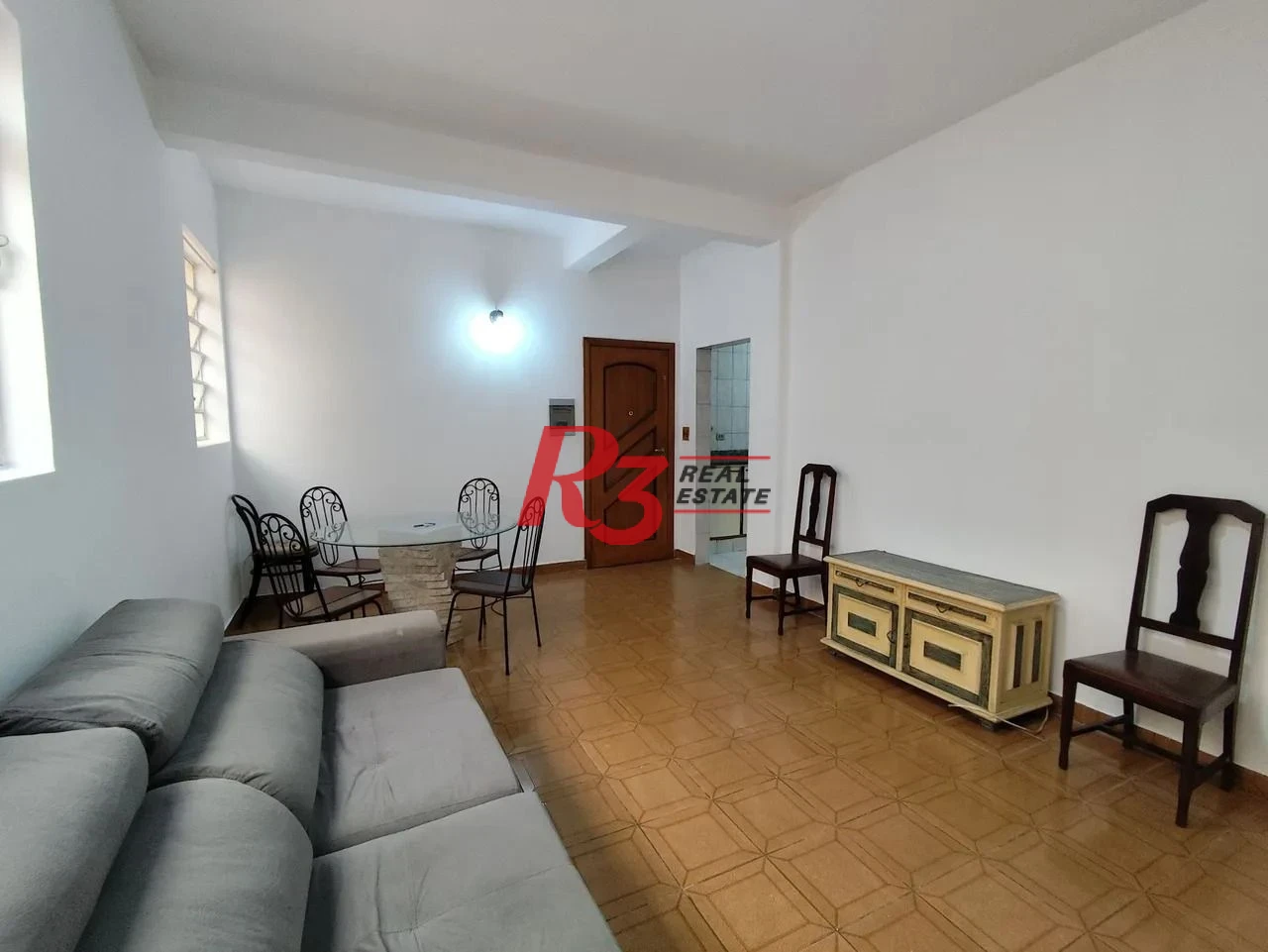 Apartamento para alugar, 105 m² por R$ 3.800,02/mês - Gonzaga - Santos/SP