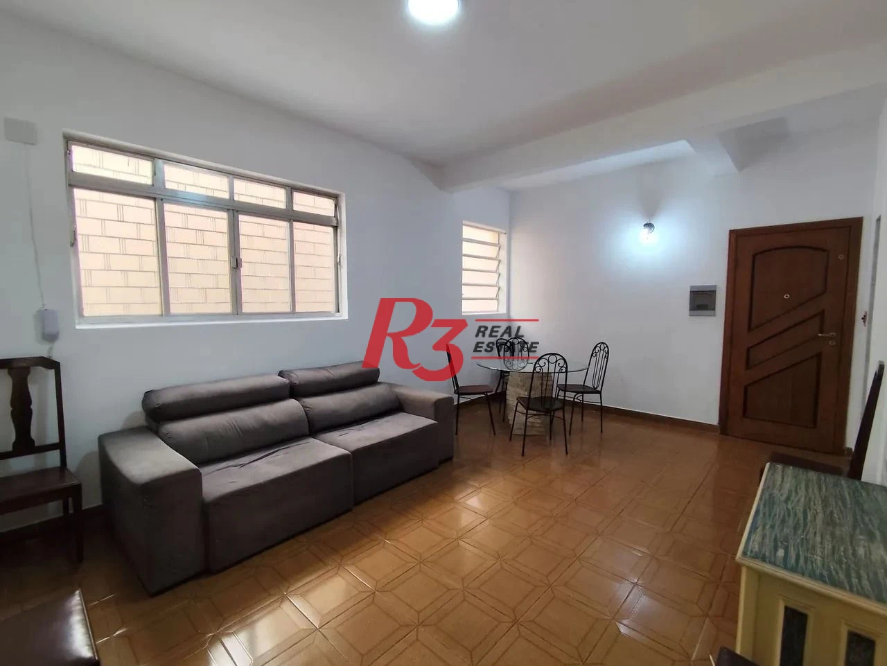 Apartamento para alugar, 105 m² por R$ 3.800,02/mês - Gonzaga - Santos/SP