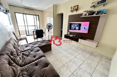 Apartamento à venda, 72 m² por R$ 385.000,00 - Boa Vista - São Vicente/SP