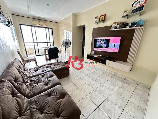 Apartamento à venda, 72 m² por R$ 385.000,00 - Boa Vista - São Vicente/SP