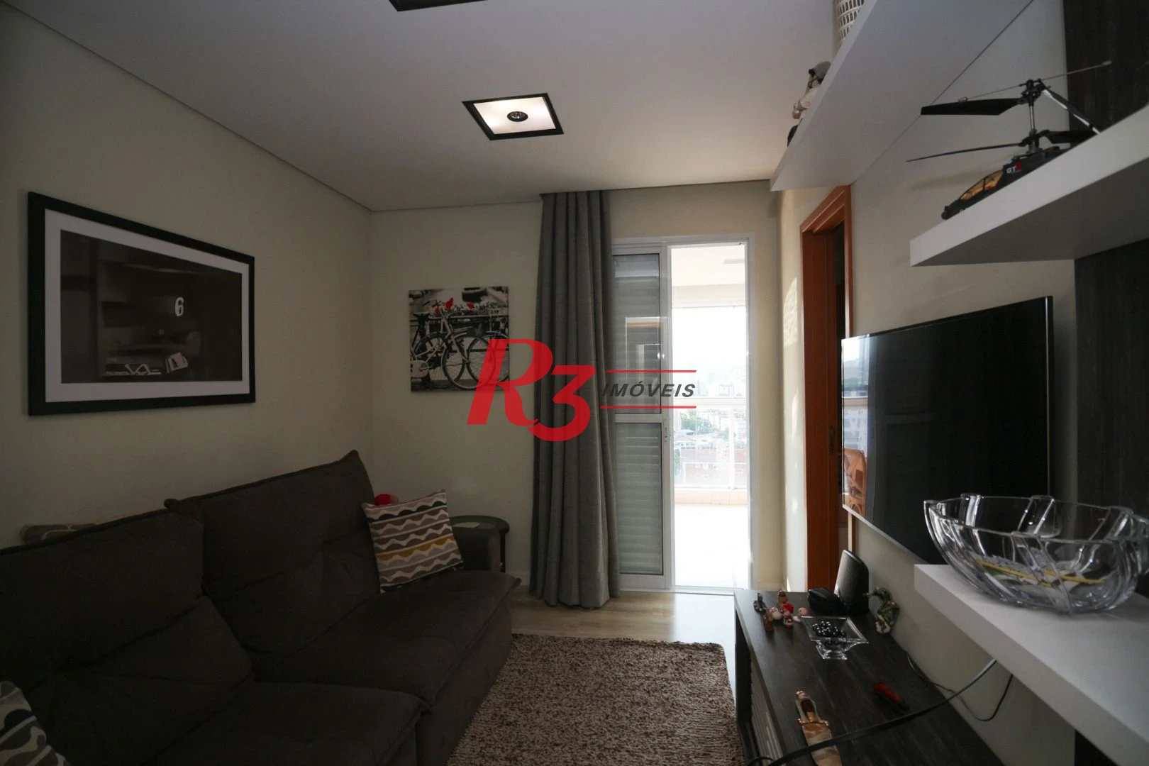 Apartamento com 3 dormitórios à venda, 136 m² por R$ 2.150.000,00 - Aparecida - Santos/SP