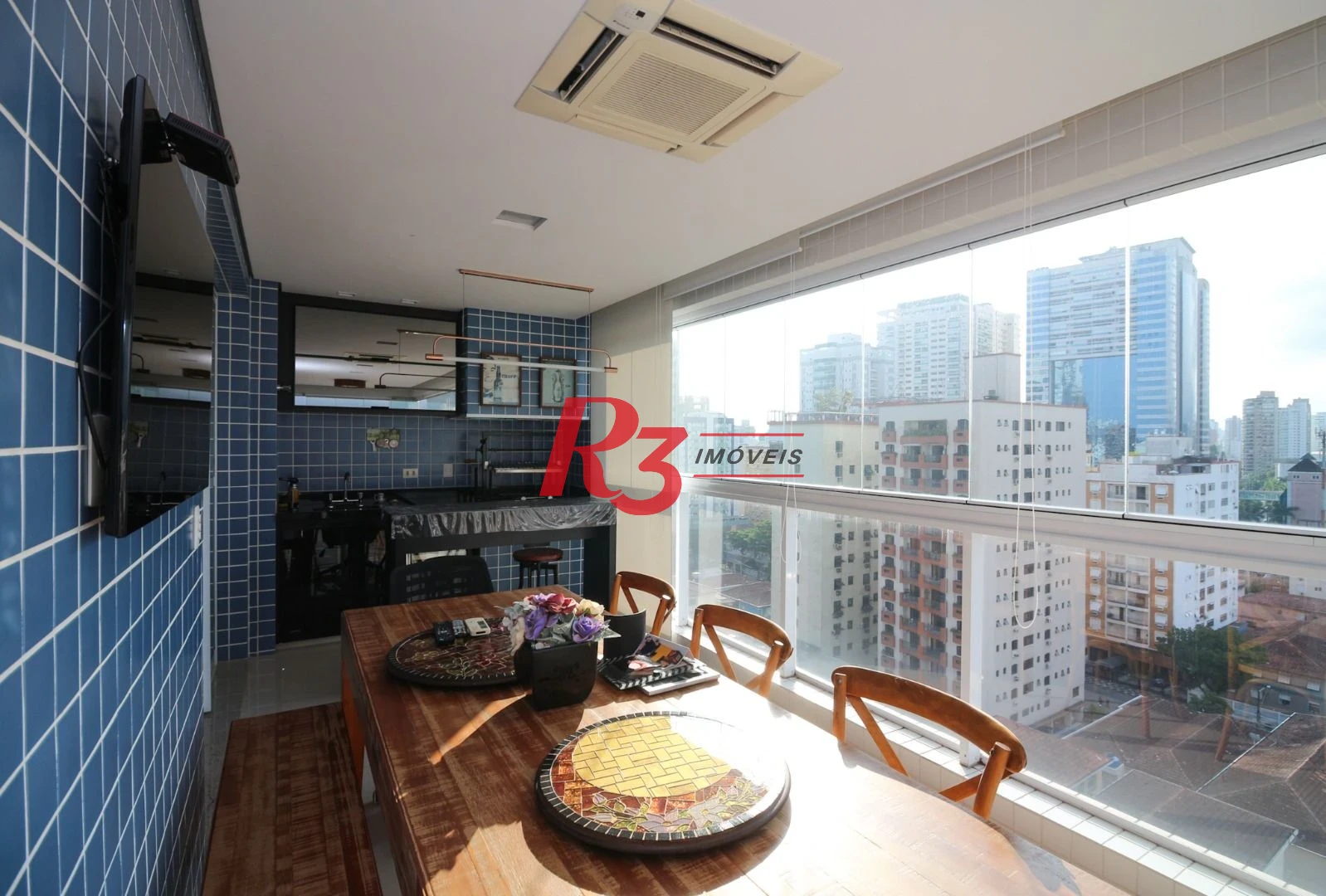 Apartamento com 3 dormitórios à venda, 136 m² por R$ 2.150.000,00 - Aparecida - Santos/SP