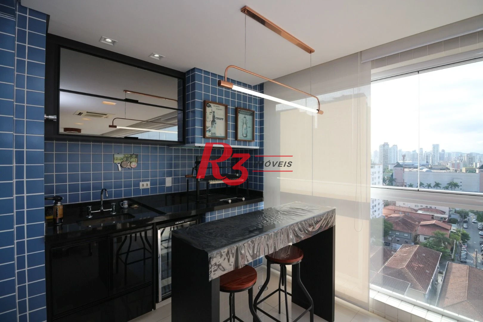 Apartamento com 3 dormitórios à venda, 136 m² por R$ 2.150.000,00 - Aparecida - Santos/SP