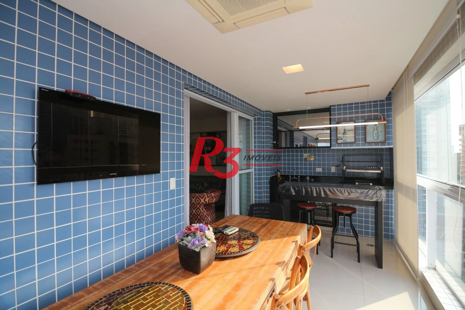 Apartamento com 3 dormitórios à venda, 136 m² por R$ 2.150.000,00 - Aparecida - Santos/SP