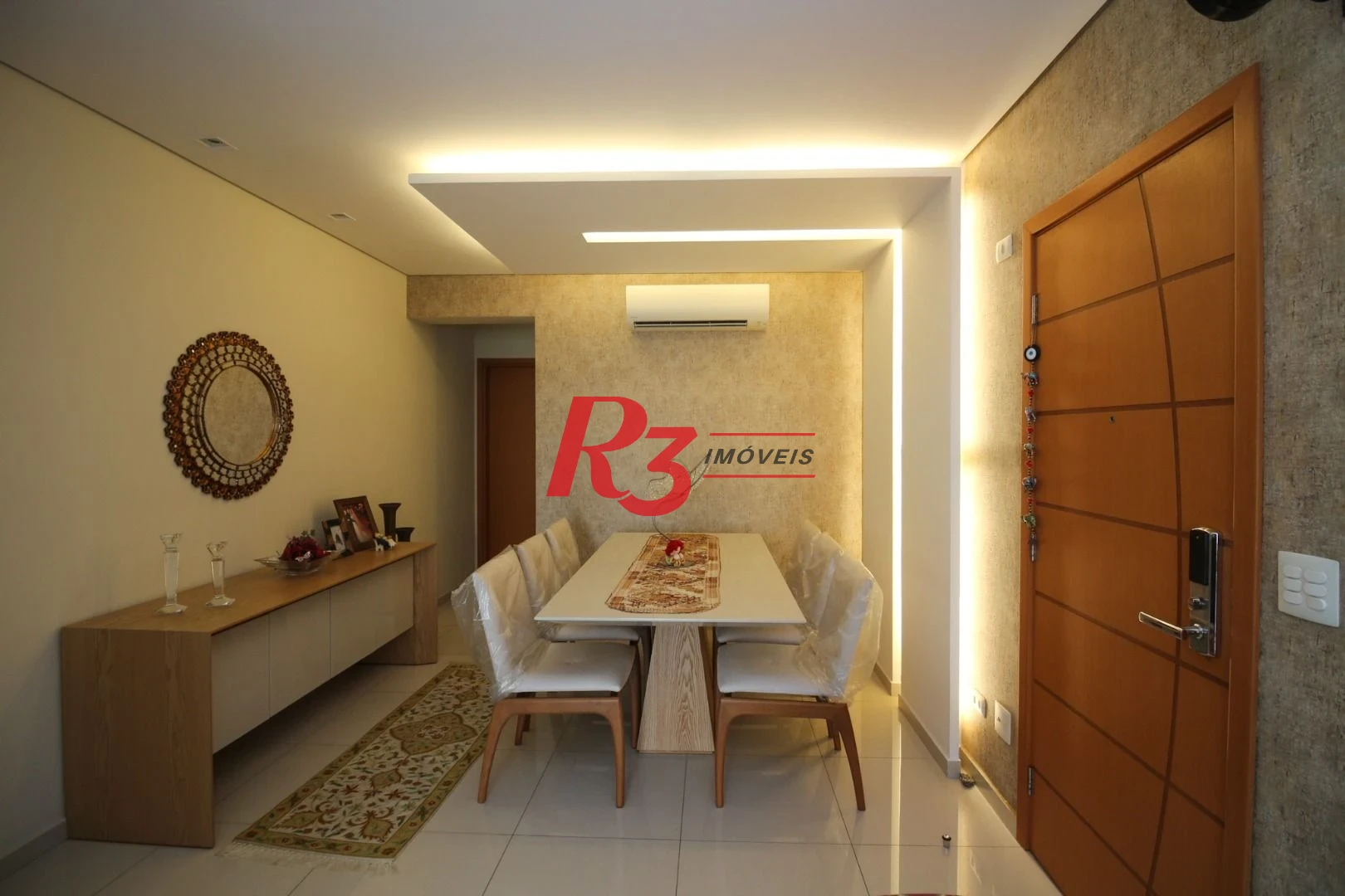 Apartamento com 3 dormitórios à venda, 136 m² por R$ 2.150.000,00 - Aparecida - Santos/SP