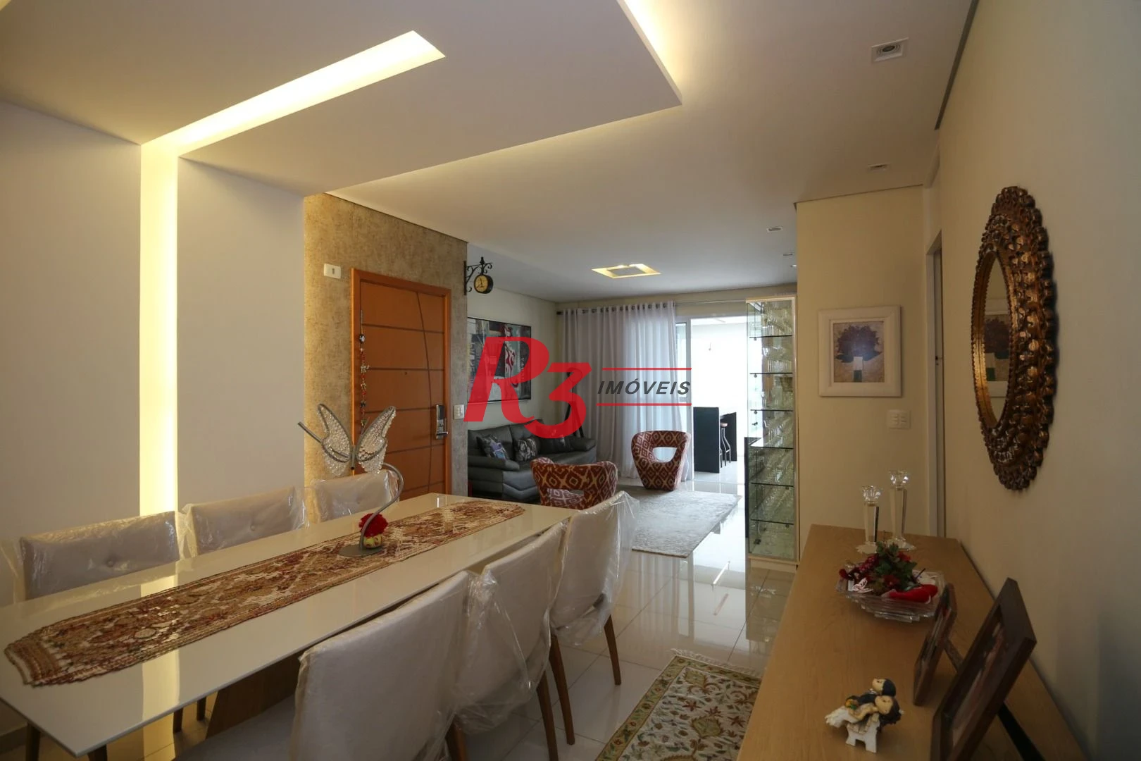 Apartamento com 3 dormitórios à venda, 136 m² por R$ 2.150.000,00 - Aparecida - Santos/SP