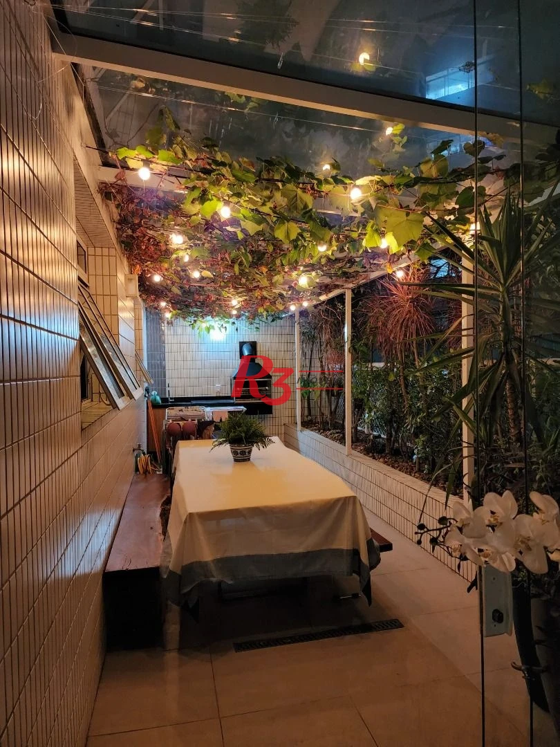 Apartamento Garden à venda, 217 m² por R$ 2.140.000,00 - José Menino - Santos/SP