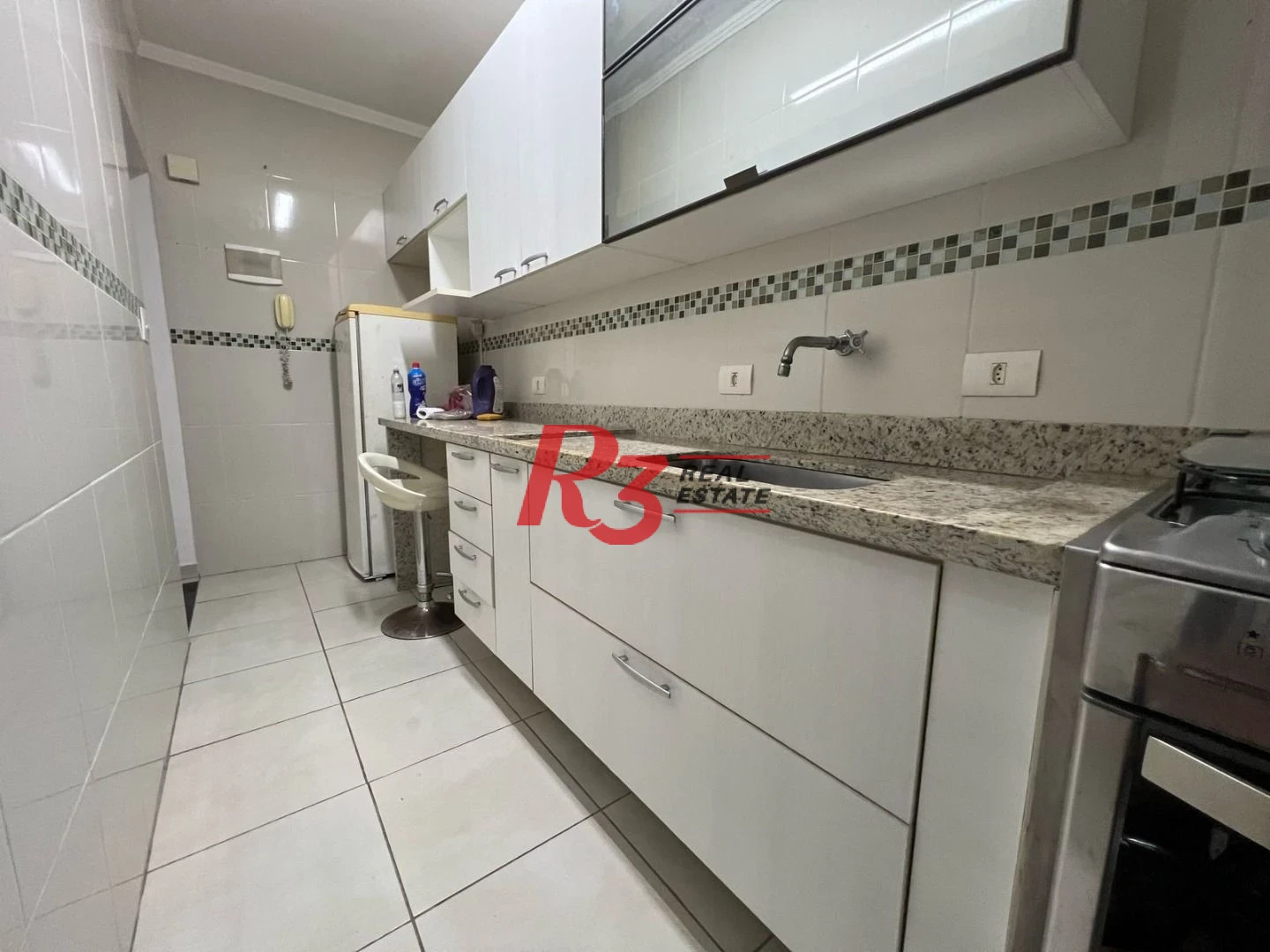 Studio com 1 dormitório para alugar, 40 m² por R$ 3.000,00/mês - Ponta da Praia - Santos/SP
