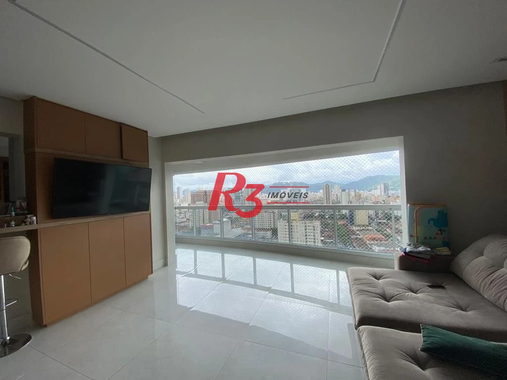 Apartamento à venda, 105 m² por R$ 990.000,00 - Macuco - Santos/SP