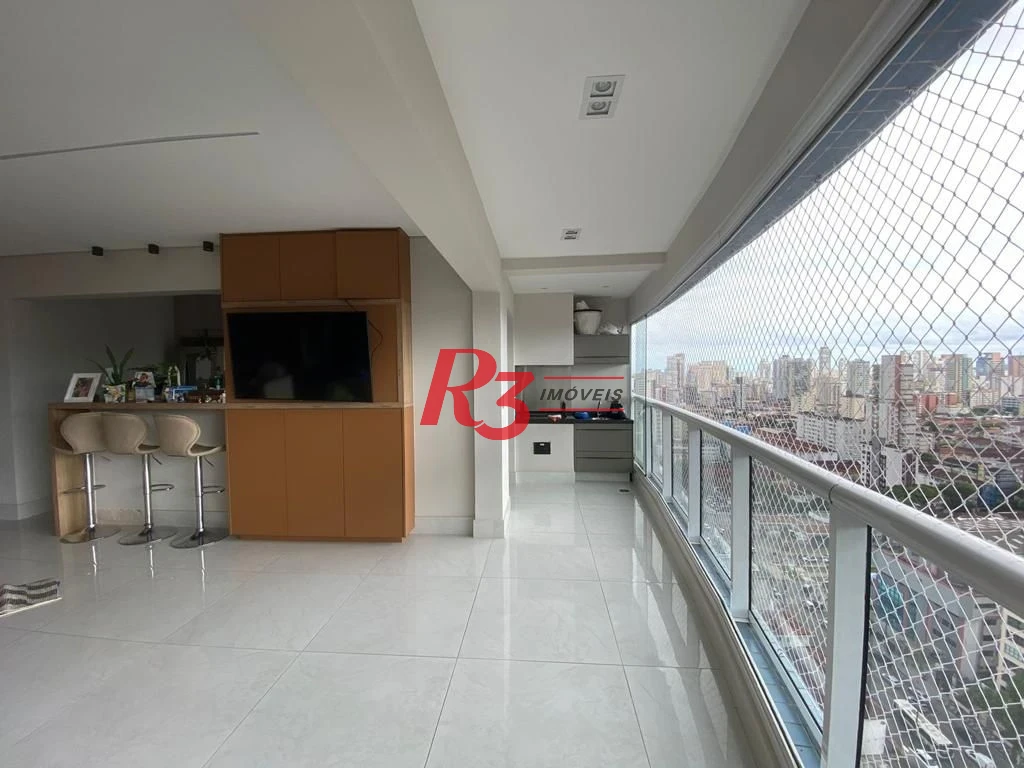 Apartamento à venda, 105 m² por R$ 990.000,00 - Macuco - Santos/SP