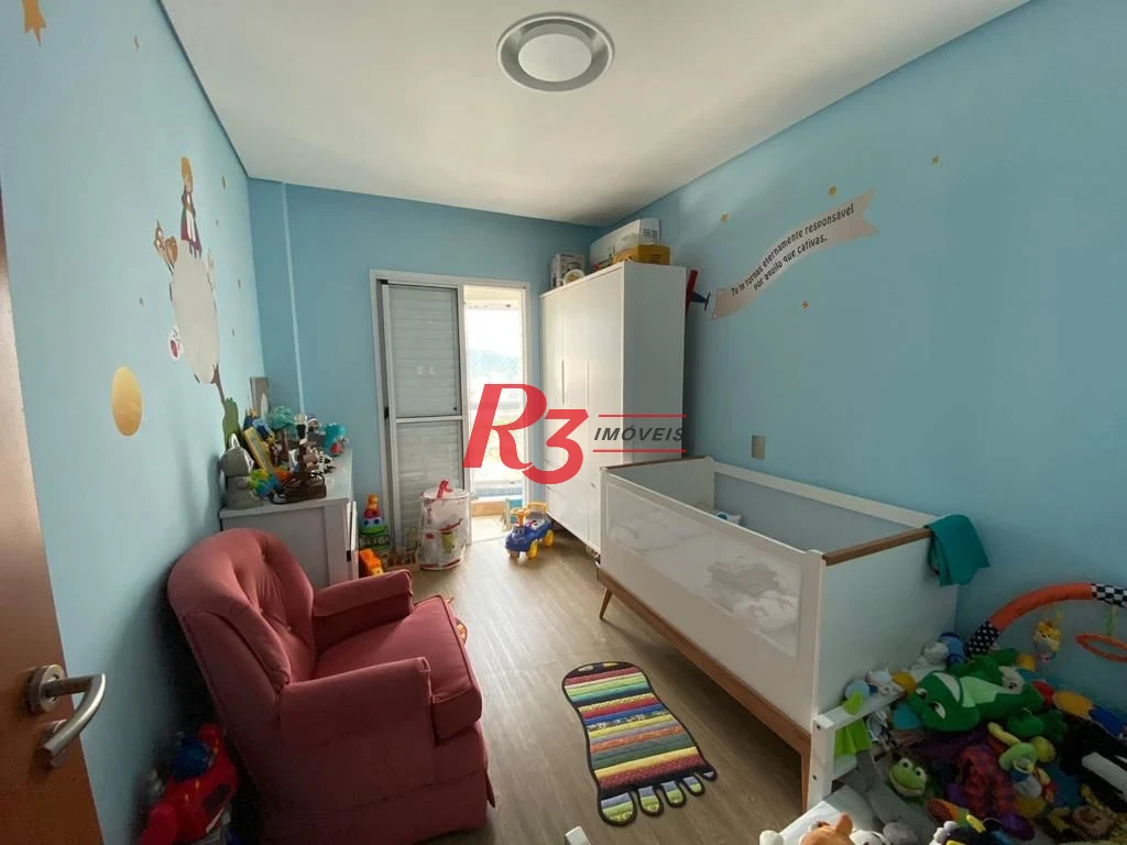 Apartamento à venda, 105 m² por R$ 990.000,00 - Macuco - Santos/SP
