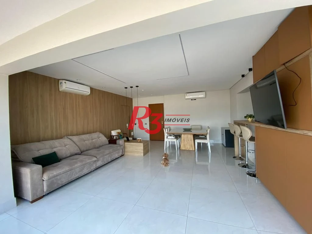 Apartamento à venda, 105 m² por R$ 990.000,00 - Macuco - Santos/SP