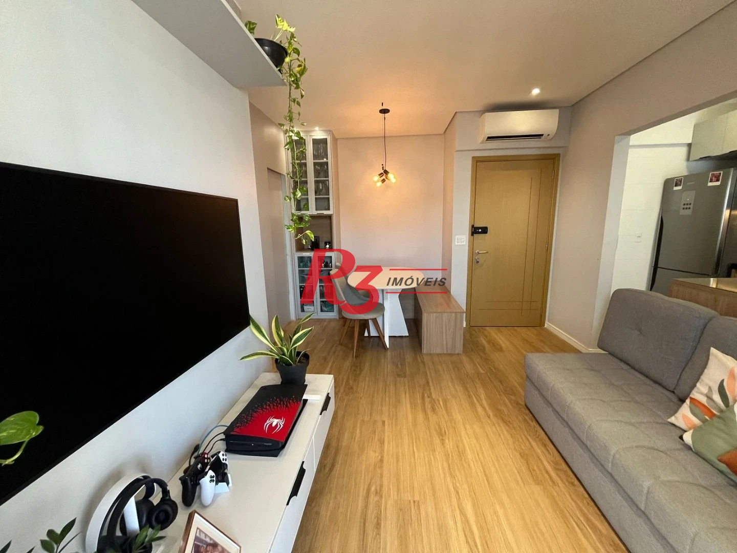 Studio com 1 dormitório à venda, 44 m² por R$ 640.000,00 - Campo Grande - Santos/SP