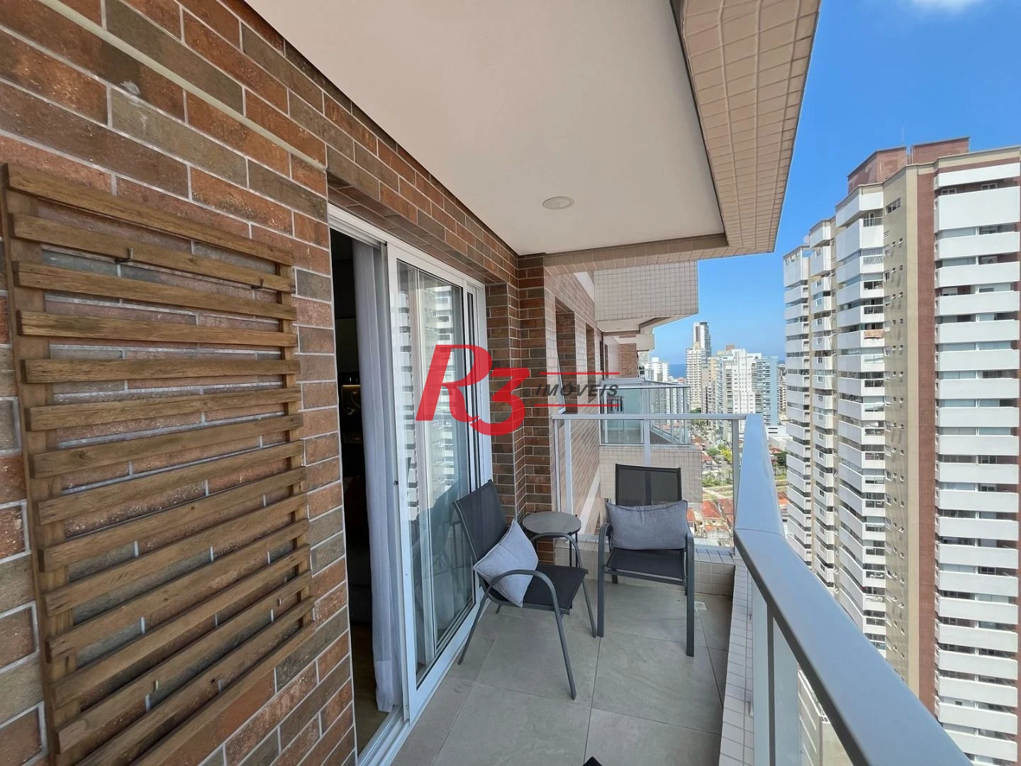 Studio com 1 dormitório à venda, 44 m² por R$ 640.000,00 - Campo Grande - Santos/SP