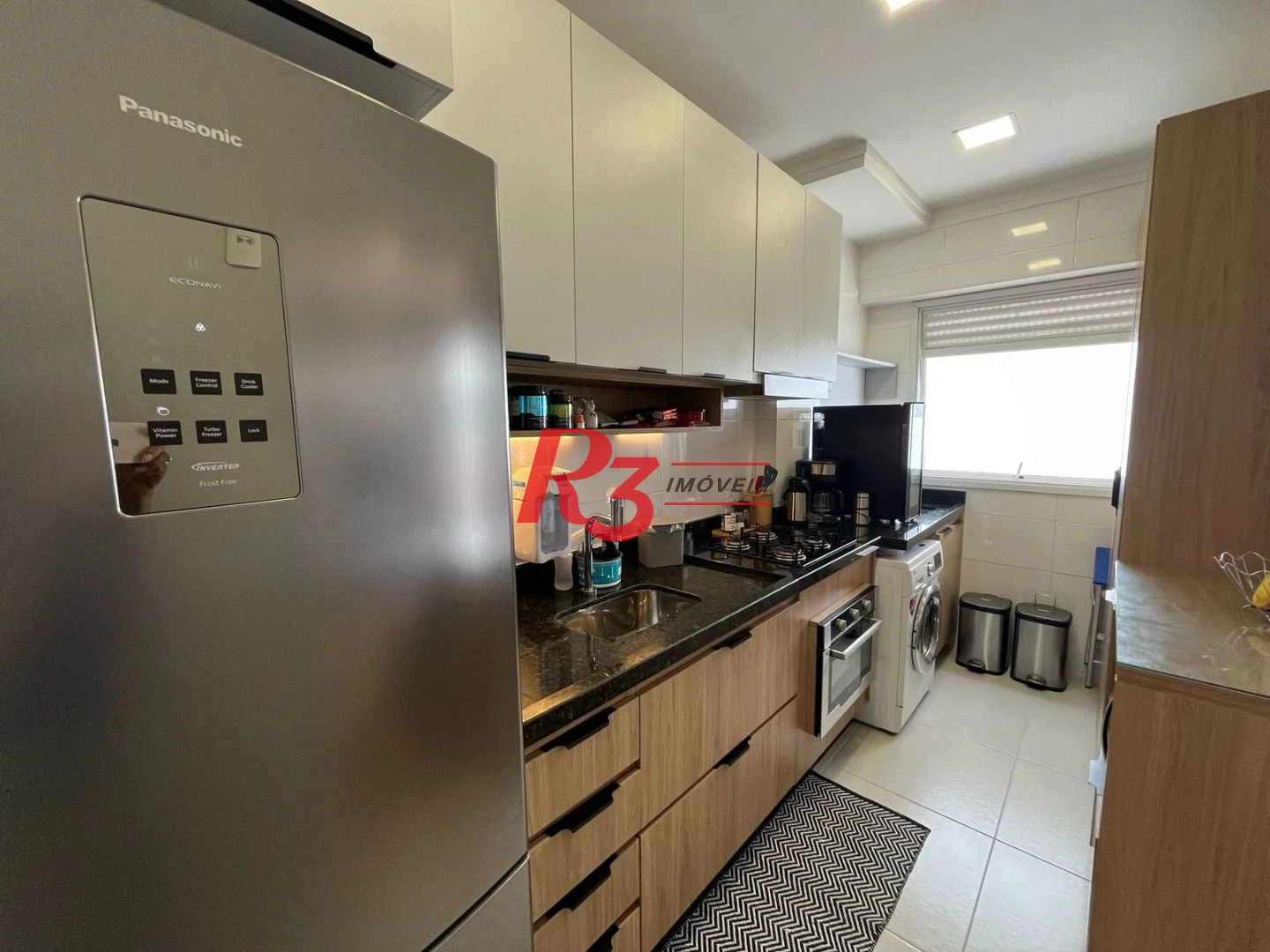 Studio com 1 dormitório à venda, 44 m² por R$ 640.000,00 - Campo Grande - Santos/SP