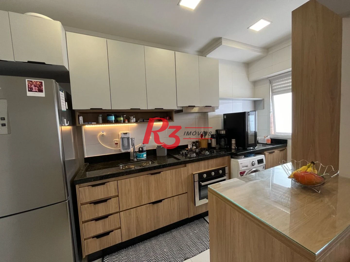 Studio com 1 dormitório à venda, 44 m² por R$ 640.000,00 - Campo Grande - Santos/SP