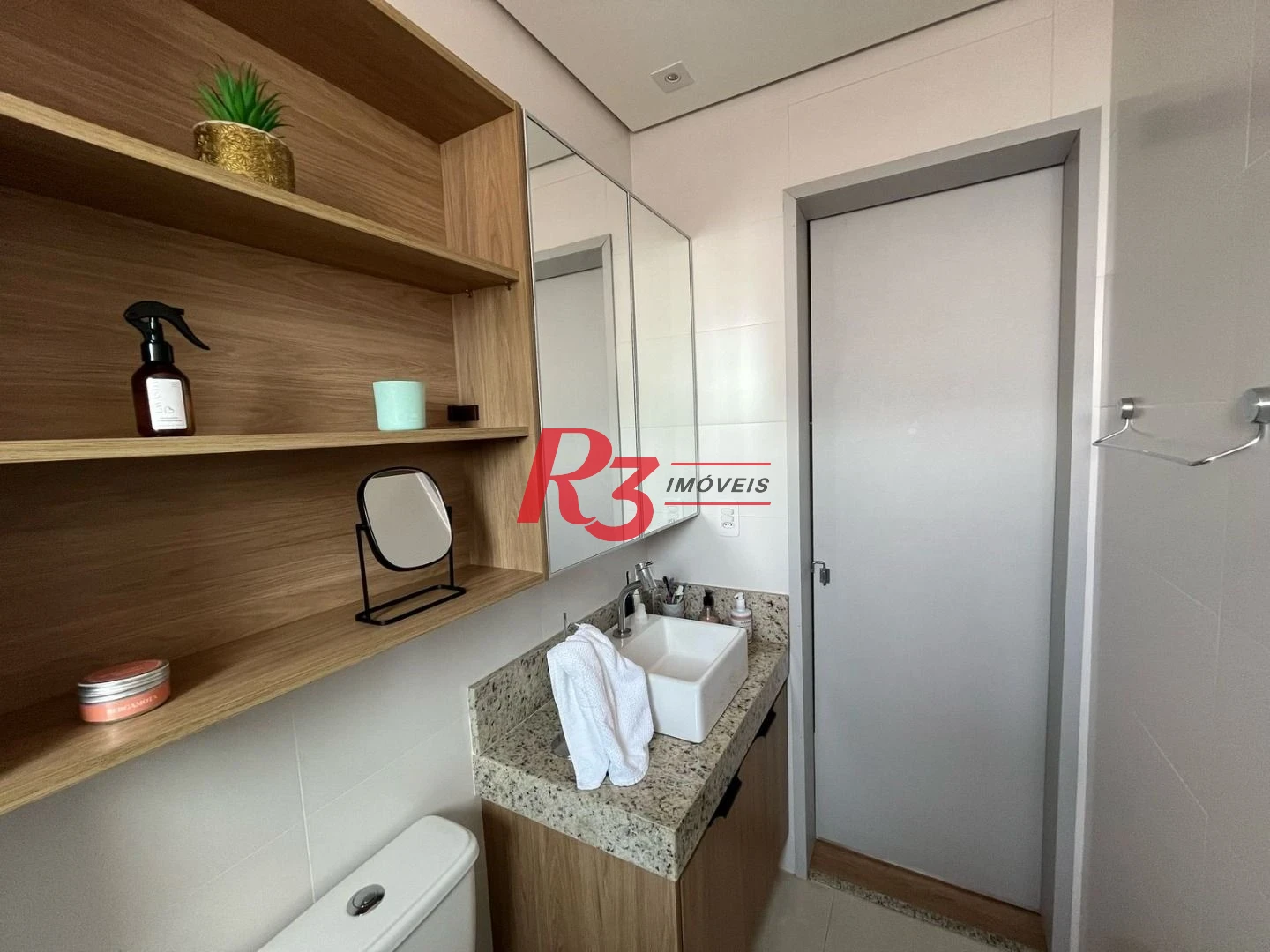 Studio com 1 dormitório à venda, 44 m² por R$ 640.000,00 - Campo Grande - Santos/SP