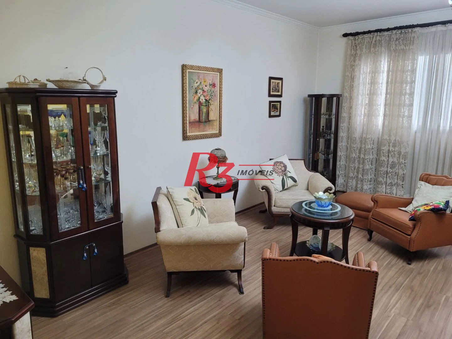Apartamento com 3 dormitórios à venda, 159 m² por R$ 750.000,00 - Boqueirão - Santos/SP