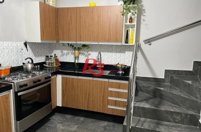 Sobrado à venda, 150 m² por R$ 1.080.000,00 - Macuco - Santos/SP