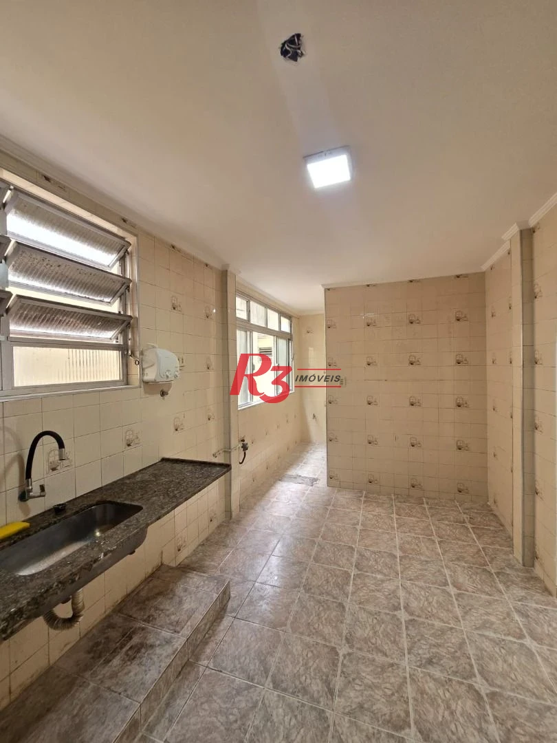 Apartamento à venda, 83 m² por R$ 299.000,00 - Encruzilhada - Santos/SP