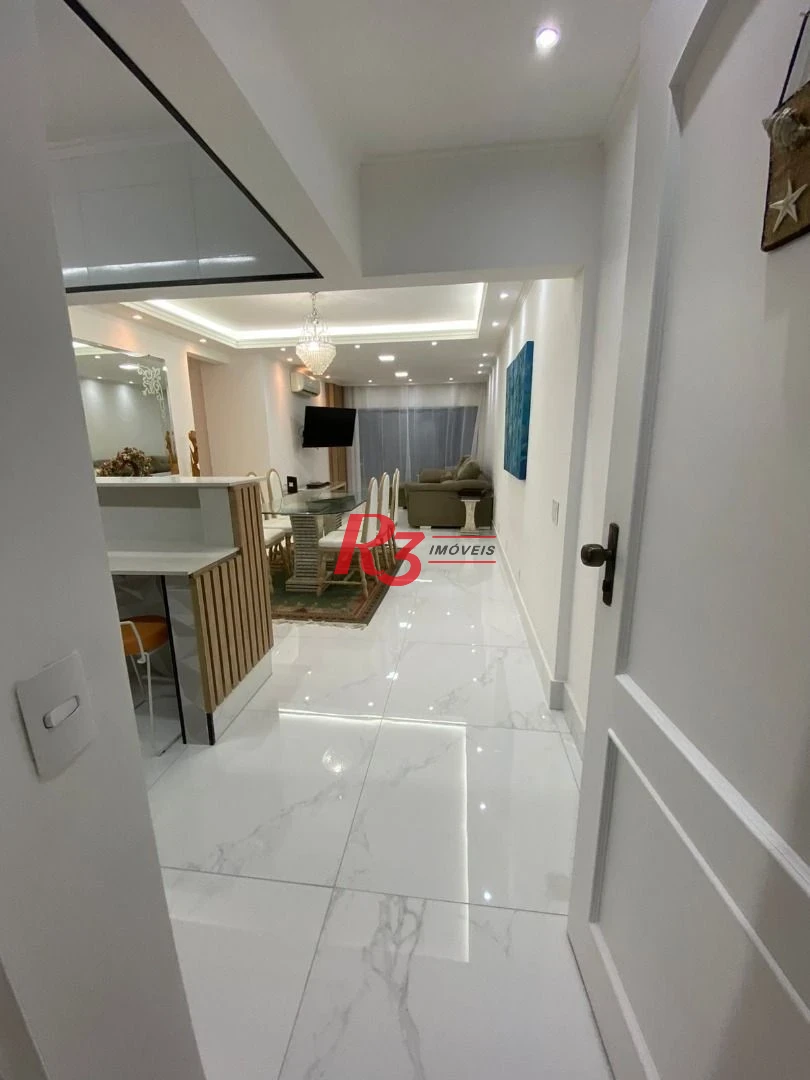 Apartamento à venda, 120 m² por R$ 1.350.000,00 - Embaré - Santos/SP