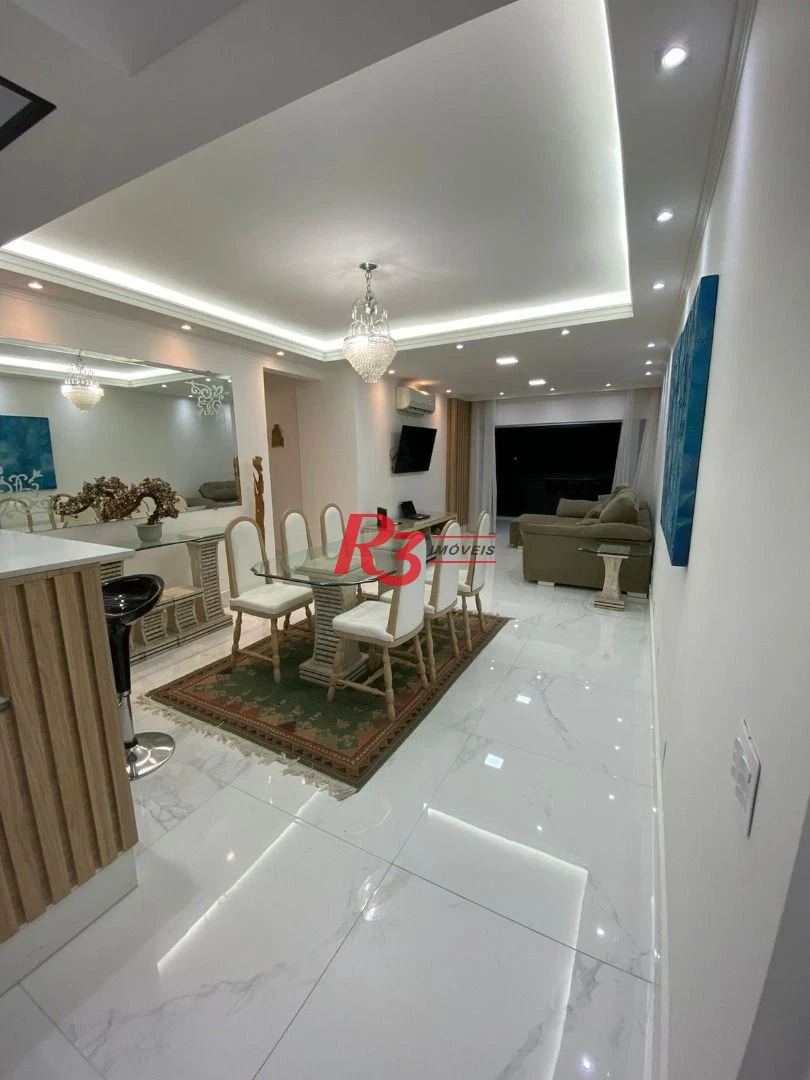 Apartamento à venda, 120 m² por R$ 1.350.000,00 - Embaré - Santos/SP
