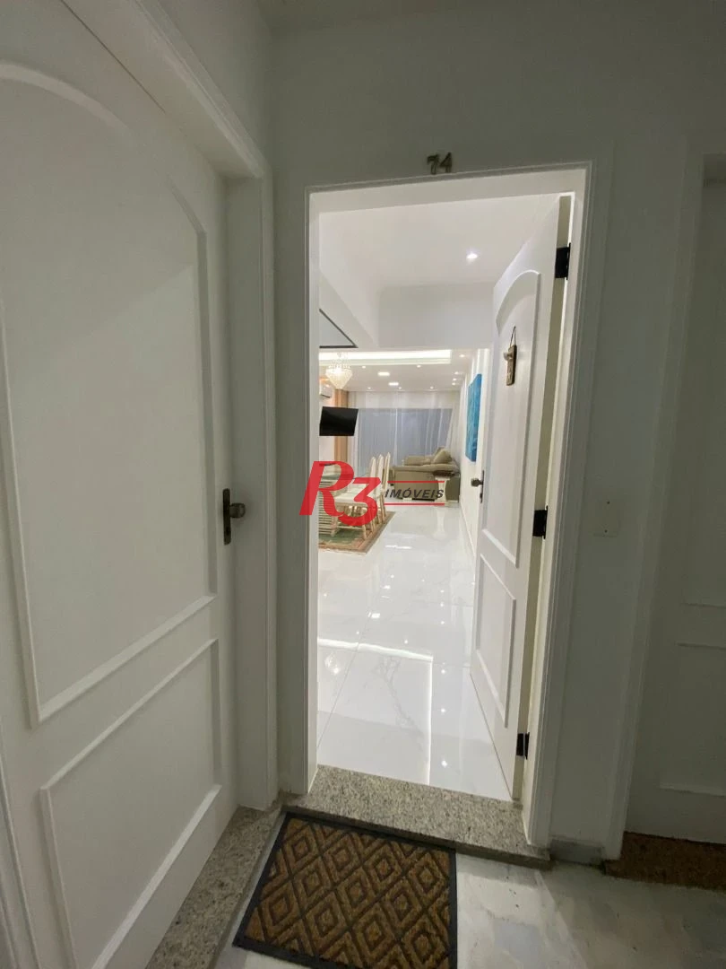 Apartamento à venda, 120 m² por R$ 1.350.000,00 - Embaré - Santos/SP
